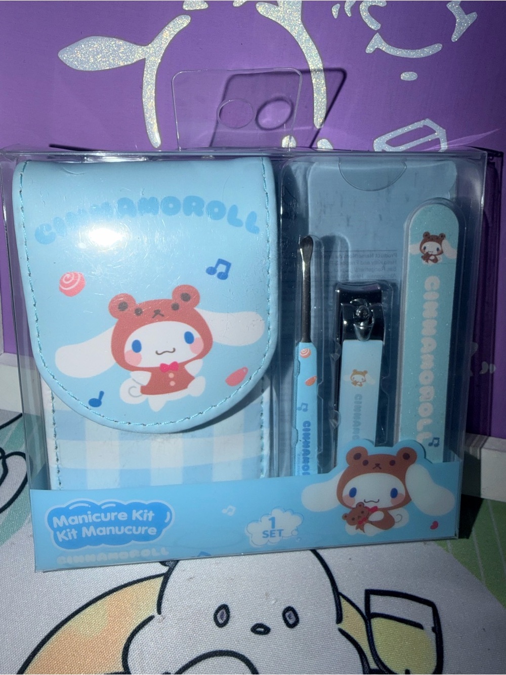 🩵NIB Sanrio Cinnamoroll Manicure Kit